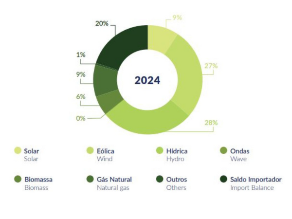 Estatística Energética Renovável em Portugal 2024